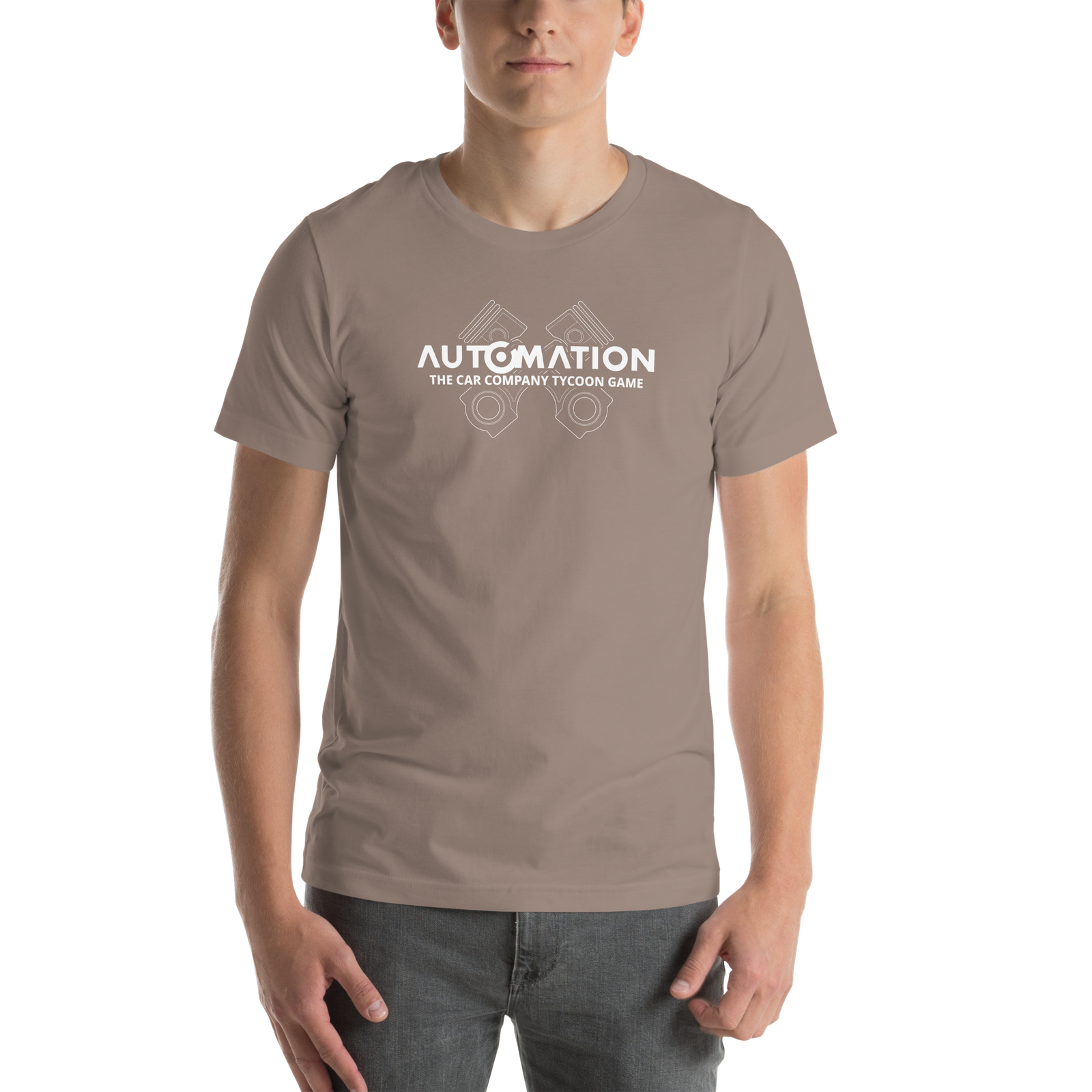 Automation White Logo Unisex T-shirt - Image 13